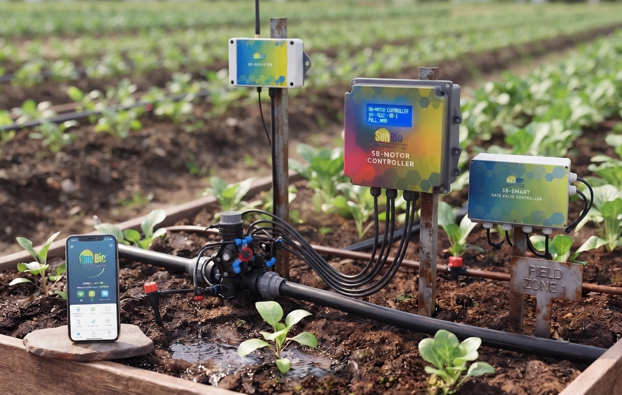 SunBio smart irrigation system device